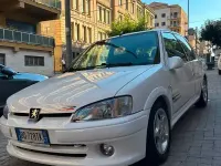 Usata Peugeot 106 118 CV (86 kW) 1999 Bianco Utilitaria