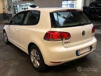 Usata VW Golf VI Comfortline 122 CV (89 kW) 2009 Bianco Utilitaria