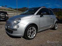 Usata Fiat 500 Lounge 75 CV (55 kW) 2009 Grigio Cabrio