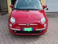 Usata Fiat 500C Lounge 69 CV (50 kW) 2014 Rosso Cabrio