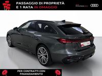 Nuova Audi A5 S-Line 204 CV (150 kW) 2025 Grigio daytona perlato Station wagon