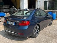 Usata BMW 218 2014 Blu Coupé