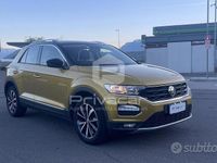 Usata VW T-Roc Advance 116 CV (85 kW) 2019 Giallo SUV