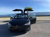Usata Tesla Model X 158 kW (215 CV) 2018 Nero SUV