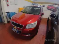 Usata Chevrolet Aveo 84 CV (61 kW) 2010 Rosso Berlina