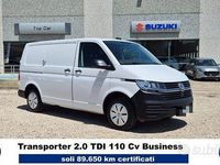 Usata VW T6.1 115 CV (84 kW) 2021 Bianco / pastello Furgone