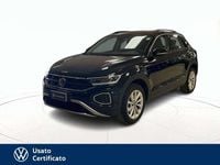 Usata VW T-Roc Life 150 CV (110 kW) 2022 Nero pastello SUV