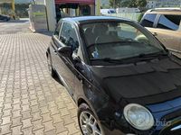 Usata Fiat 500 2009 Nero Cabrio