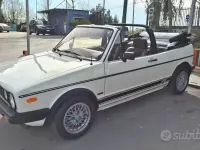 Usata VW Golf Cabriolet 1981 Bianco Cabrio