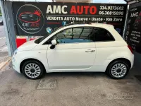 Usata Fiat 500 Lounge 69 CV (50 kW) 2016 Bianco Berlina