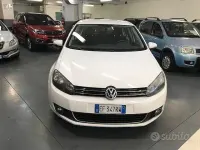 Usata VW Golf VI Highline 140 CV (102 kW) 2010 Bianco Utilitaria