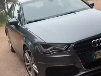 Usata Audi A3 S-Line 110 CV (80 kW) 2015 Grigio Berlina