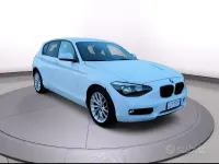 Usata BMW 114 95 CV (69 kW) 2016 Bianco Utilitaria