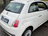 Usata Fiat 500 Lounge 69 CV (50 kW) 2008 Bianco Utilitaria