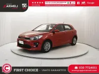 Usata Kia Rio Style 82 CV (60 kW) 2021 Rosso Berlina