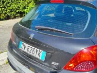 Usata Peugeot 207 Sport 73 CV (53 kW) 2009 Nero Berlina