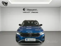 Usata VW T-Roc Style 110 CV (80 kW) 2022 Blu SUV