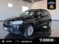 Usata BMW X3 184 CV (135 kW) 2011 Nero SUV
