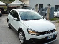 Usata VW Polo Cross 90 CV (66 kW) 2015 Bianco Utilitaria