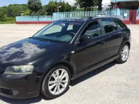 Usata Audi A3 140 CV (102 kW) 2006 Nero Utilitaria