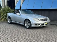 Usata Mercedes SLK32 AMG AMG 355 CV (261 kW) 2001 Argento Cabrio