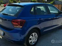 Usata VW Polo 75 CV (55 kW) 2018 Blu Utilitaria