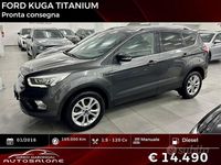 Usata Ford Kuga Titanium 120 CV (88 kW) 2018 Grigio SUV
