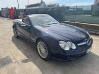 Usata Mercedes SL350 245 CV (180 kW) 2004 Blu/azzurro Cabrio