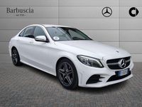 Usata Mercedes C220 Premium 194 CV (142 kW) 2019 Bianco Berlina