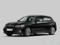 Begagnad BMW 118 M Sport 136 HK (100 kW) 2018 Svart Halvkombi