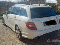 Usata Mercedes C220 170 CV (125 kW) 2013 Bianco Station wagon