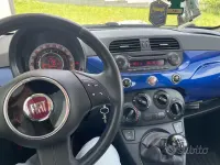 Usata Fiat 500 69 CV (50 kW) 2010 Bluazzurro Utilitaria