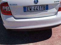 Usata Skoda Rapid Elegance 75 CV (55 kW) 2014 Bianco Utilitaria