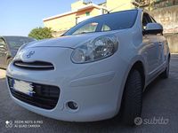 Usata Nissan Micra Acenta 80 CV (58 kW) 2012 Bianco Utilitaria