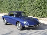 Usata Alfa Romeo Spider 109 CV (80 kW) 1966 Blu Cabrio