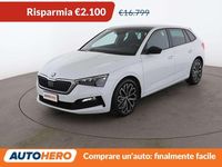 Usata Skoda Scala Sport 150 CV (110 kW) 2019 Bianco Utilitaria