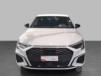 Usata Audi A3 S-Line 150 CV (110 kW) 2024 Bianco ghiacciaio metallizzato Berlina