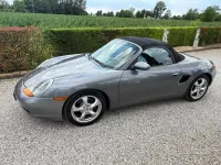 Usata Porsche Boxster 220 CV (161 kW) 2001 Grigio Cabrio