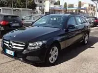 Usata Mercedes C220 Exclusive 170 CV (125 kW) 2016 Nero Station wagon