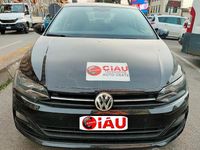 Usata VW Polo Comfortline 90 CV (66 kW) 2018 Nero Utilitaria