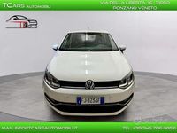Usata VW Polo 60 CV (44 kW) 2017 Bianco Berlina