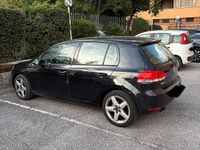 Usata VW Golf VI 122 CV (89 kW) 2011 Nero Utilitaria
