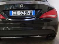 Usata Mercedes CLA220 170 CV (125 kW) 2014 Nero Berlina