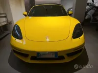 Usata Porsche Boxster 350 CV (257 kW) 2016 Giallo Cabrio