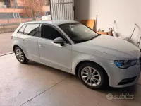 Usata Audi A3 110 CV (80 kW) 2016 Bianco Berlina