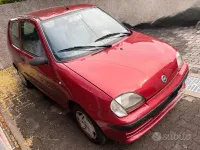 Usata Fiat Seicento 54 CV (39 kW) 2002 Rosso Utilitaria