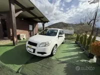 Usata Chevrolet Aveo 84 CV (61 kW) 2010 Bianco Berlina