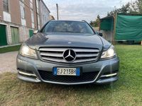 Usata Mercedes C220 Avantgarde 170 CV (125 kW) 2011 Grigio Station wagon