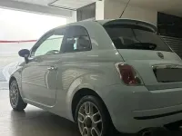 Usata Fiat 500 69 CV (50 kW) 2009 Bluazzurro Cabrio