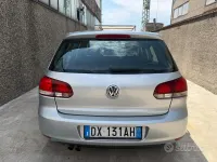 Usata VW Golf VI 110 CV (80 kW) 2009 Bianco Utilitaria